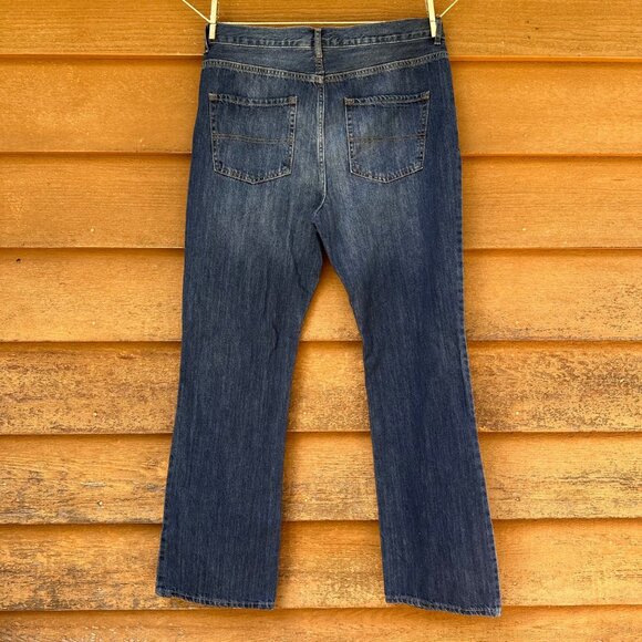 Childrens Place Bootcut Semi-Evasee Blue Jeans Size 20 Waist 34  Slim Fit Cotton - Picture 3 of 13